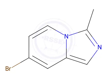 Chemical structure of 7-Bromo-3-methylimidazo[1,5-a]pyridine
