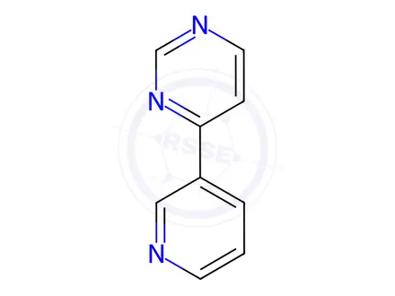 Chemical structure of 4-(Pyridin-3-yl)pyrimidine