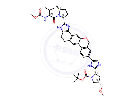 Chemical structure of Velpatasvir Impurity 27
