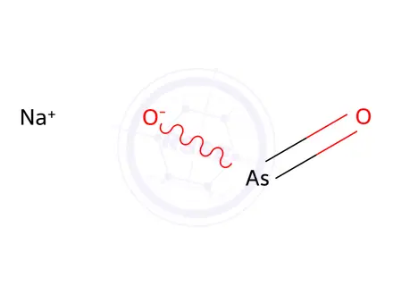 Chemical structure of Sodium arsenite solution for volumetric analysis,c(NaAsO2)=0.1mol/L(0.1N)
