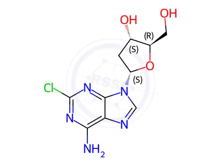 Chemical structure of Cladribine EP Impurity D