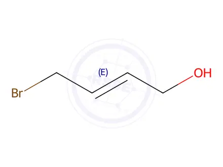 Chemical structure of 4-Bromo-2-buten-1-ol