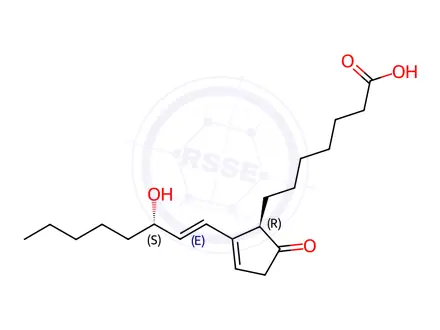 Chemical structure of Prostaglandin C1