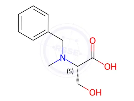 Chemical structure of N-Benzyl-N-methyl-L-serine