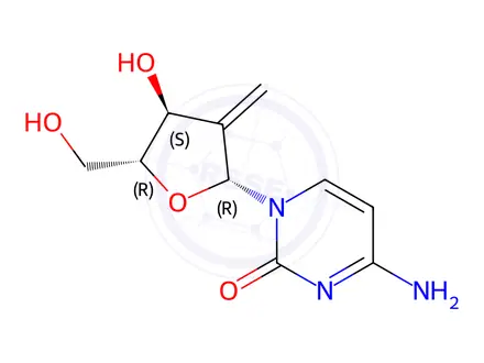 Chemical structure of Sofosbuvir Impurity 123