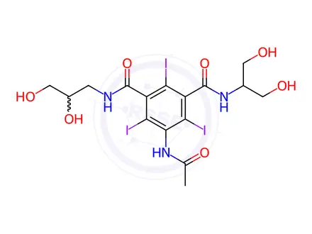 Chemical structure of Iohexol Impurity 43