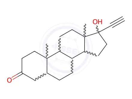 Chemical structure of Progesterone Impurity 26