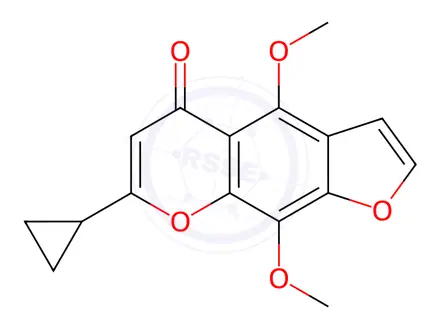 Chemical structure of Khellin Impurity 25