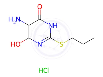 Chemical structure of Ticagrelor Impurity 139 Hydrochloride