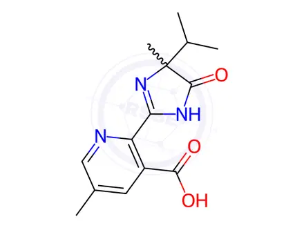 Chemical structure of Imazapic