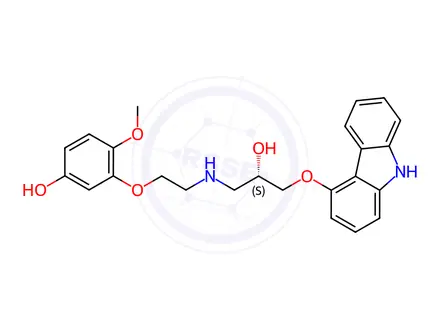Chemical structure of Carvedilol Impurity 37