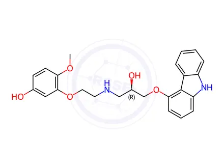 Chemical structure of Carvedilol Impurity 36