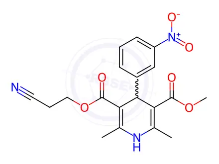Chemical structure of Lercanidipine Hydrochloride Impurity 2