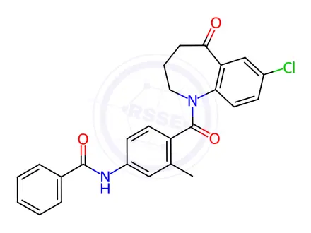 Chemical structure of Tolvaptan Impurity 22