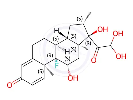 Chemical structure of Betamethasone Impurity 79