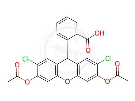 Chemical structure of H2DCFDA