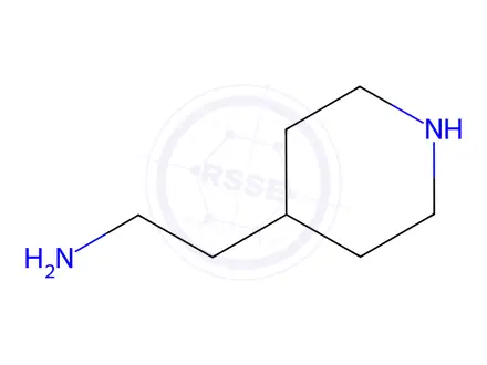 Chemical structure of 4-(2-Aminoethyl)piperidine dihydrochloride
