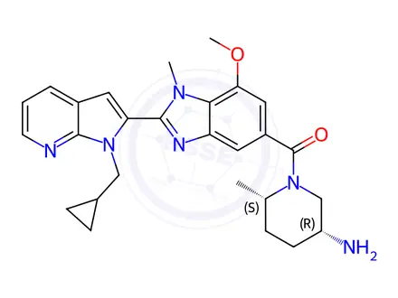 Chemical structure of BMS-P5