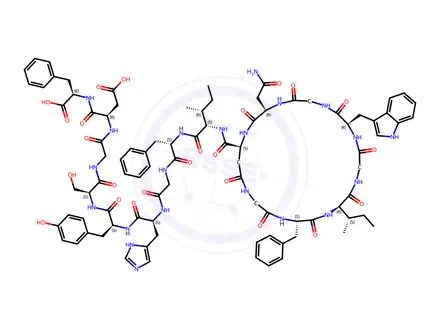 Chemical structure of Anantin