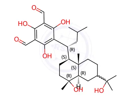 Chemical structure of Macrocarpal I