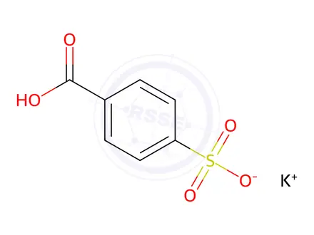 Chemical structure of Potassium 4-sulfobenzoate