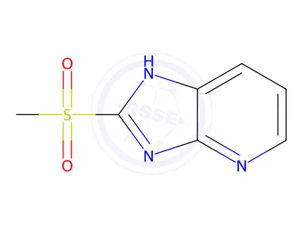 Chemical structure of 2-(Methylsulfonyl)-3H-imidazo[4,5-b]pyridine