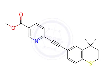 Chemical structure of Tazarotene Impurity 9
