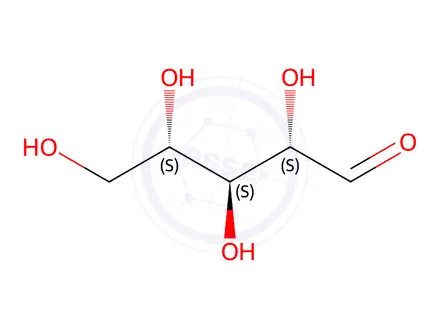Chemical structure of Ribose
