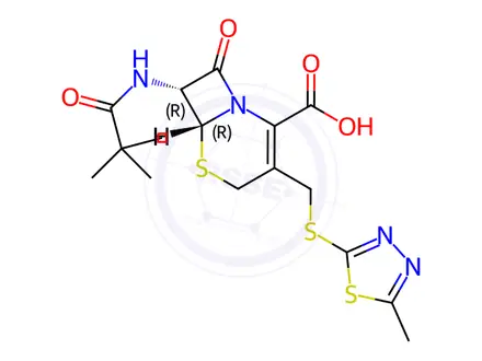 Chemical structure of Cefazolin Sodium Impurity 51