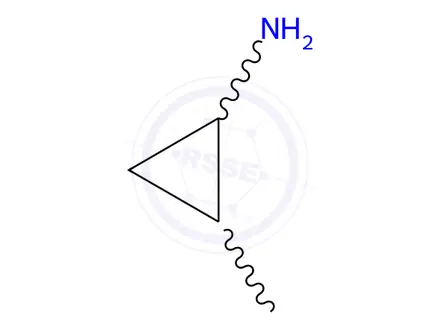 Chemical structure of 2-Methylcyclopropan-1-amine Hydrochloride