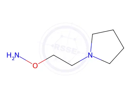 Chemical structure of Pyrrolidine, 1-[2-(aminooxy)ethyl]-(7CI,8CI,9CI)