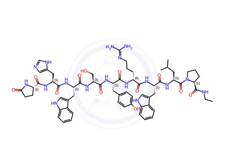Chemical structure of sGnRH-A