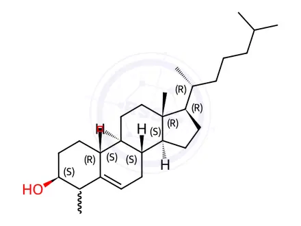 Chemical structure of Cholesterol Impurity 10
