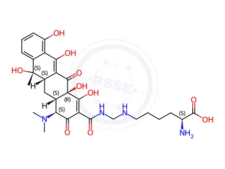 Chemical structure of Tetracycline Impurity 20