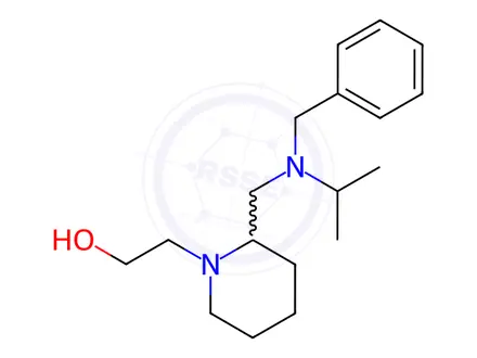 Chemical structure of 2-(2-((Benzyl(isopropyl)amino)methyl)piperidin-1-yl)ethanol