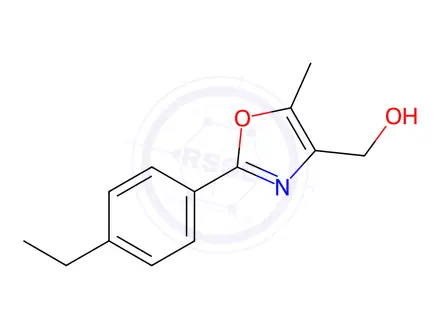Chemical structure of [2-(4-Ethylphenyl)-5-methyl-1,3-oxazol-4-yl]methanol