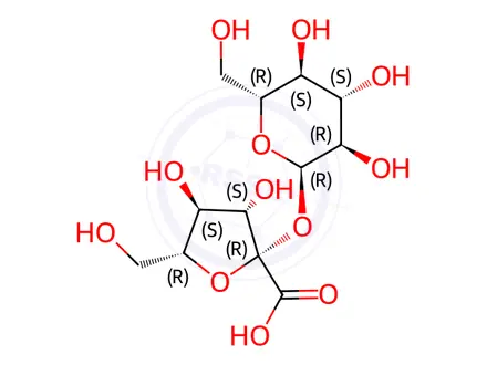 Chemical structure of Sucrose Impurity 15
