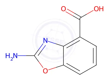 Chemical structure of 2-Aminobenzo[d]oxazole-4-carboxylic Acid