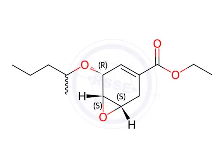 Chemical structure of Oseltamivir Impurity 68