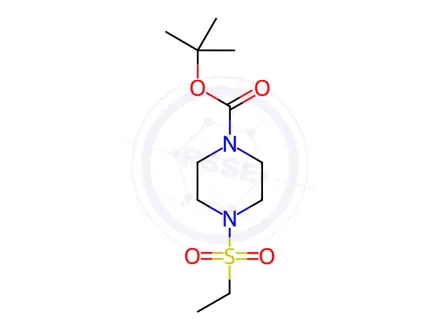 Chemical structure of tert-Butyl 4-(ethanesulfonyl)-piperazine-1-carboxylate