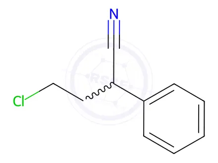 Chemical structure of 4-Chloro-2-phenylbutanenitrile