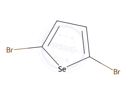 Chemical structure of 2,5-Dibromoselenophene