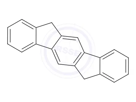 Chemical structure of Indeno[1,2-b]fluorene, 6,12-dihydro-