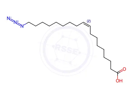 Chemical structure of Oleic Acid (18-azido)