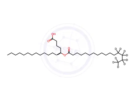 Chemical structure of 5-PAHSA-d9