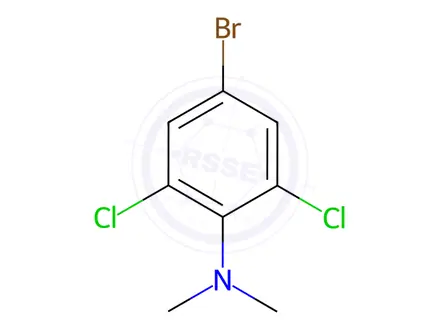 Chemical structure of 4-Bromo-2,6-dichloro-N,N-dimethylaniline