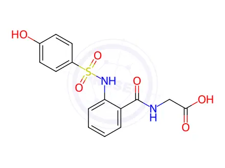 Chemical structure of Sivelestat Impurity 3