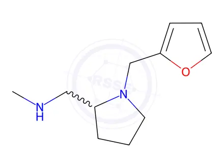 Chemical structure of N-methyl-{[1-(2-furylmethyl)pyrrolidin-2-yl]methyl}amine