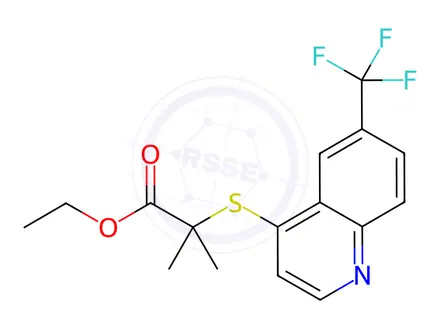 Chemical structure of Verinurad Impurity 17