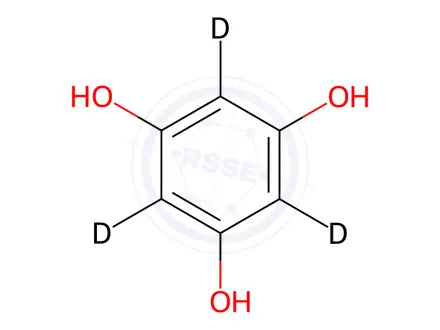 Chemical structure of Phloroglucinol-d3